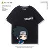 Childrens Tshirt Cartoon Naruto Sasuke Naruto QVersion Anime Peripheral Printed Parent Child Wear Pure Cotton Fashion Tshirt