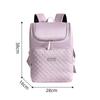 17L Fashion Backpack Insulation Meal Bag Large Capacity Insulated Backpack - Perfect For Camping & Picnics, Durable Polyester