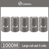 Polyester Sewing Thread - 1000 Yards for Garments & Crafts, Assorted Colors, Small Spool
