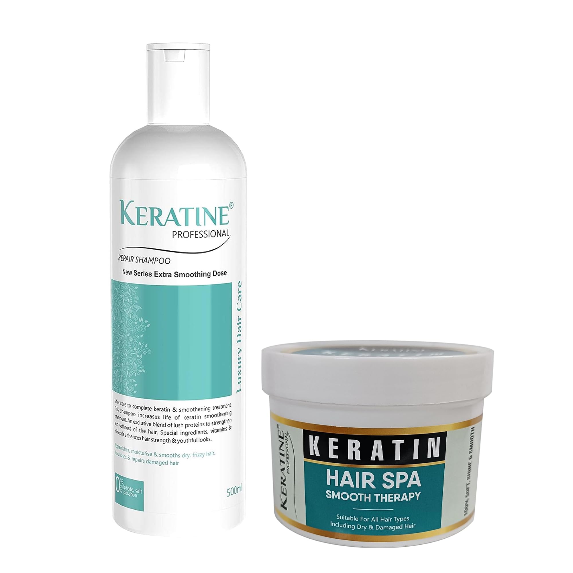 KERATINE PROFESSIONAL Sulphate-Free Smooth Shampoo &