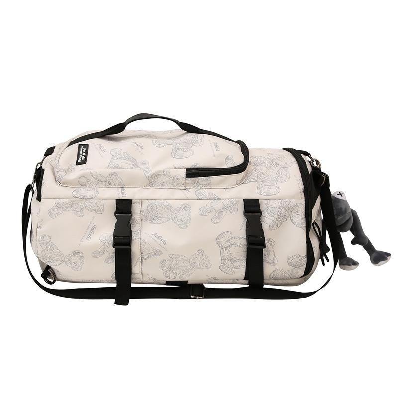Couple Style Fashion and Trendy Printed Multi-functional Large-capacity Hand-to-door Travel Bag for Home Moving Luggage Bag