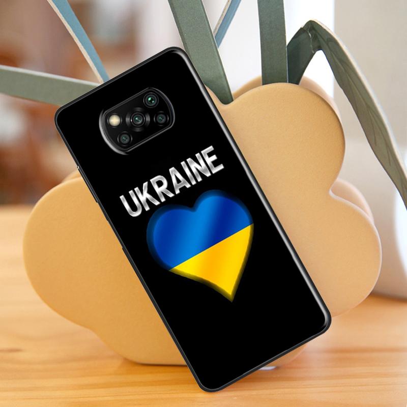 Ukraine Tryzub Flagge Fall Für Xiaomi Mi 11 Lite 9T 10T 11T Pro POCO X3 Pro X3 GT F1 F2 F3 M4 M3 Pro Fall Abdeckung