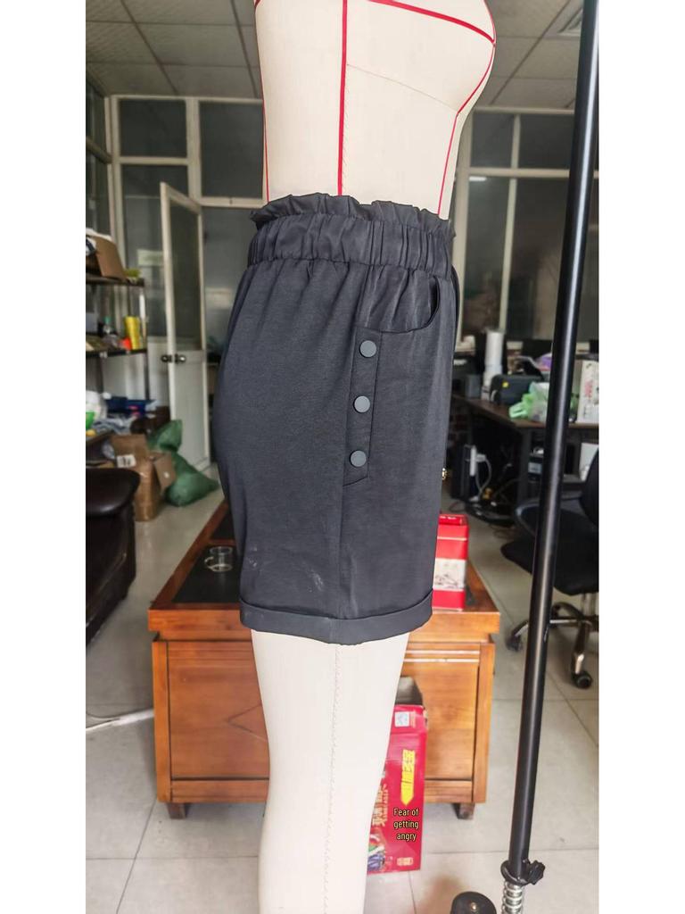 2026 Damen High-Waist Schnelltrocknende Glockentaschen Lässige Shorts - Frühjahrs-/Sommerkollektion