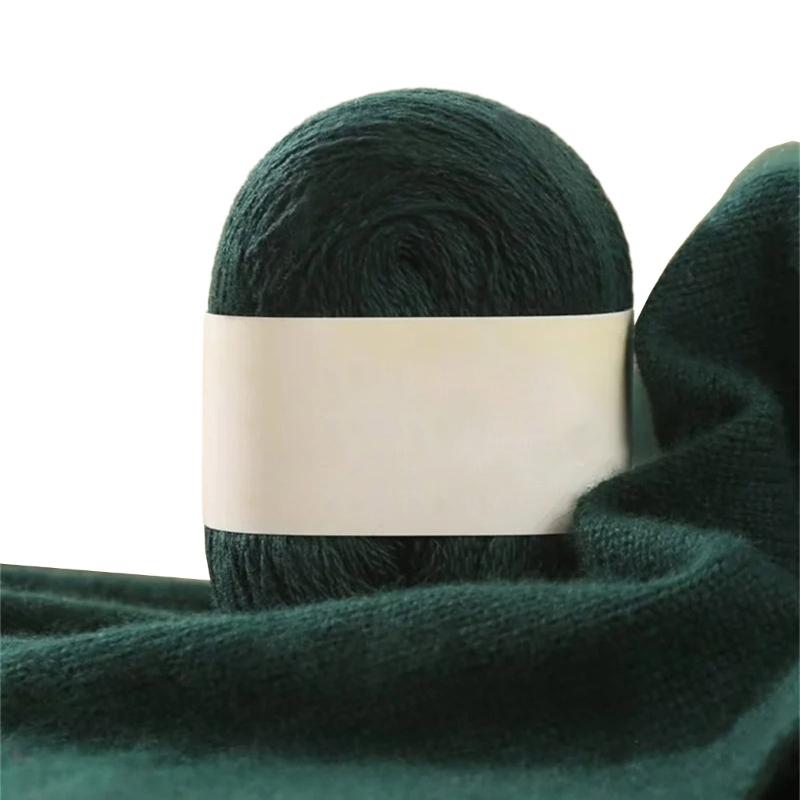 Weiches Mohair Kaschmir Wolle Strickgarn Leichtes Handstrickgarn DIY Schal Schal Häkelgarn für DIY Pullover