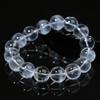 Hongchu Crystal Natural Icy White Phantom Quartz Round Bead Bracelet Thousand-Layer Ice White Phantom Bracelet