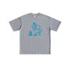 New Summer Camping Style Printed Short-sleeve T-shirt, Loose for Men and Women, Vintage Couples