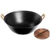 HDST Old-Style Cast Iron Wok