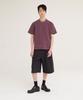 Akesi Harrison Bermuda Cotton Pants_Washed Black