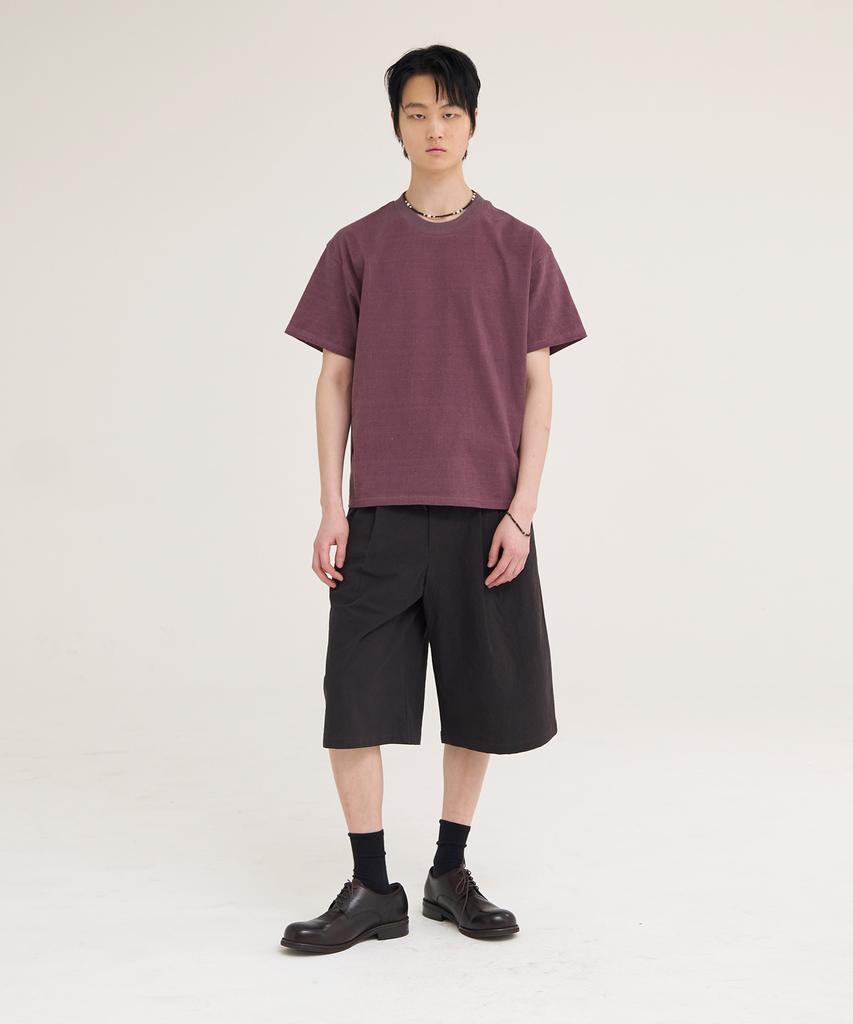 Akesi Harrison Bermuda Cotton Pants_Washed Black