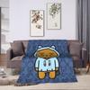 K-Kakaos F-Friends Ryan Blanket  Super Soft Fashion Plush Bedding Throws For Outdoor Travel Office Flannel Bedspread Bed Cover