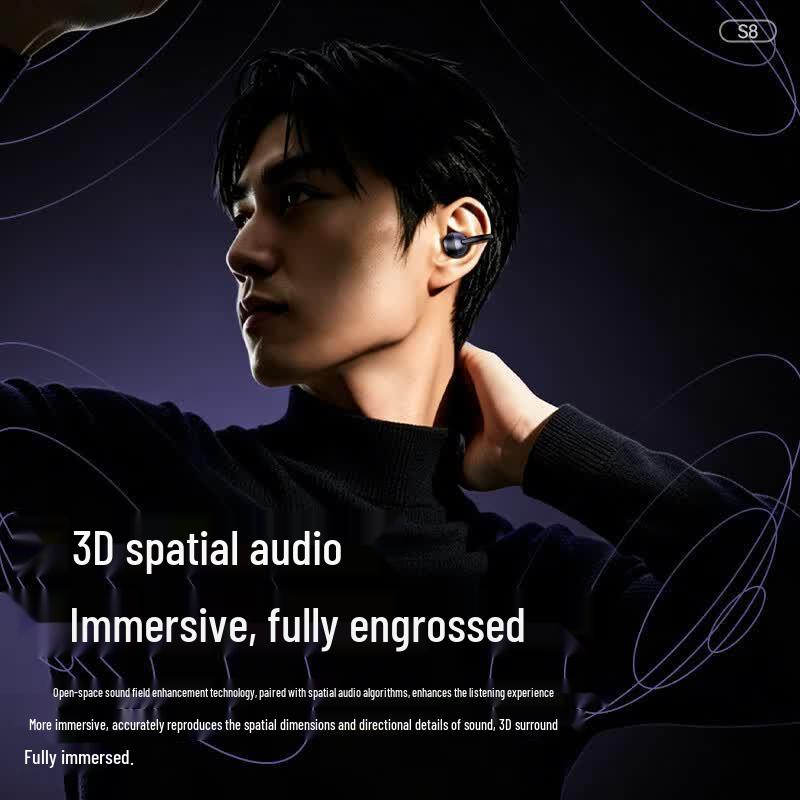 Newmen S8 Open-Ear Bluetooth Earbuds with HiFi Audio