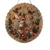 Decorative Christmas Tree Baubles Faux Pearl Art Kit, DIY Rhinestone Gem Painting Craft, Santa Festive Home Decor Items Stocking Elk Pattern
