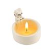 Cute Kitten Candle Holder Grilled Cat Shaped Aromatherapy Candle Holder Office Home Desktop Decorative Ornaments Birthday Gifts