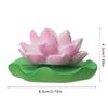 Dekorativer Räucherhalter mit drehendem Lotos-Design mit Ascheauffangbehälter zur Stressbewältigung, Dekoration für Meditationsräume, Geschenk