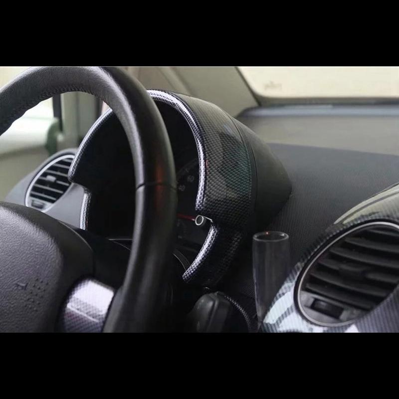 Car Steering Wheel Cover Trim Dashboard Cover For Beetle 2003-2010 Interior Styling, Carbon Fiber 4PCS