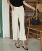 Ppaeppae Domestically Produced Wide Cotton Pants With Cut-Off Hems