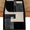 Modern Geometric Pattern Table Runner, Minimalist Home Dining Table Decor, Art - style Tablecloth