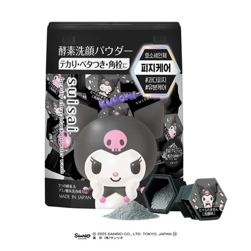Suisai Beauty Прозрачная черная пудра для умывания (Издание Sanrio) 001_Beauty Clear Black Powder Wash Sanrio Edition