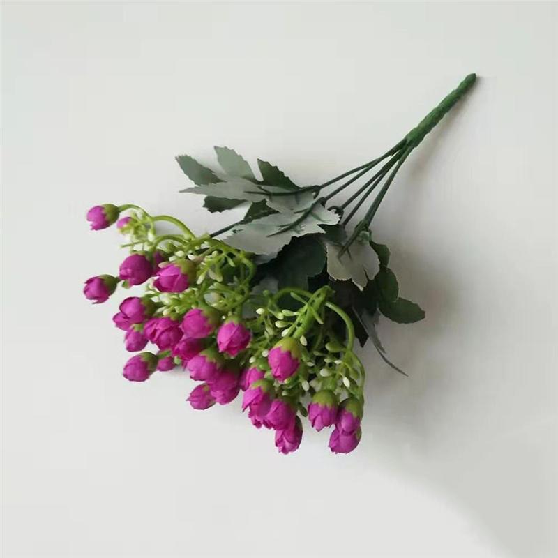 Heads Artificial 36 Silk Rose Flowers Bunch Bouquet Wedding Home Grave Decor