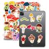 50PCS Mushroom Waterproof Stickers, Cute Decorative Decals for Laptop, Fridge & Notebook