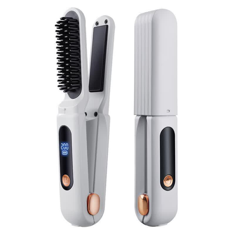 ZISIZ Portable Wireless Hair Straightening Comb