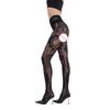 Women'S Gothic Fishnet Tights Lace Stockings Elastic Jacquard Hollow Out Pantyhose Leggings
