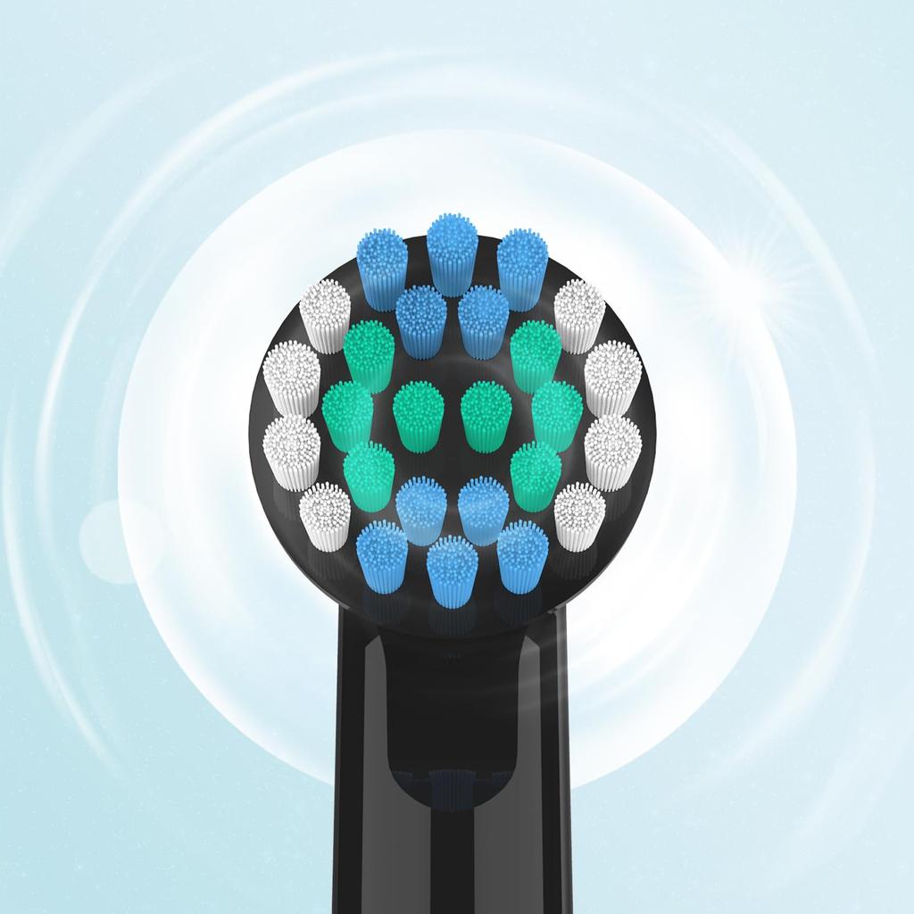 Braun Compatible Electric Toothbrush Replacement Brush Pack of Professional Electric Toothbrush Heads for Ideal for Home Use Oral-B Heads, 12, Oral-B,
