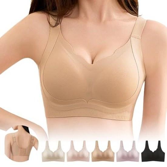 veimia FoundationCorrection Bra Seamless Anti-Sagging Correction BraIncreased StabilityStrong SupportDesigned Japanese Bust ShapeHigh Side Design High