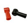 Battery Terminal Protector Pipe Shape Rubber Insulating Cap Car Motorcycle Protective Cover Insulation Head Connector