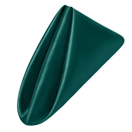 Õhtusöögisalvrätik Satiin Kortsudevastane pind ühevärviline pestav Õmblusteta Royal Shine Glamuurne lauakaunistus hotelli restorani Söömine bankett Pulmad