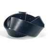 BURBERRY TB logo  belt Leather Black/SilverHardware
