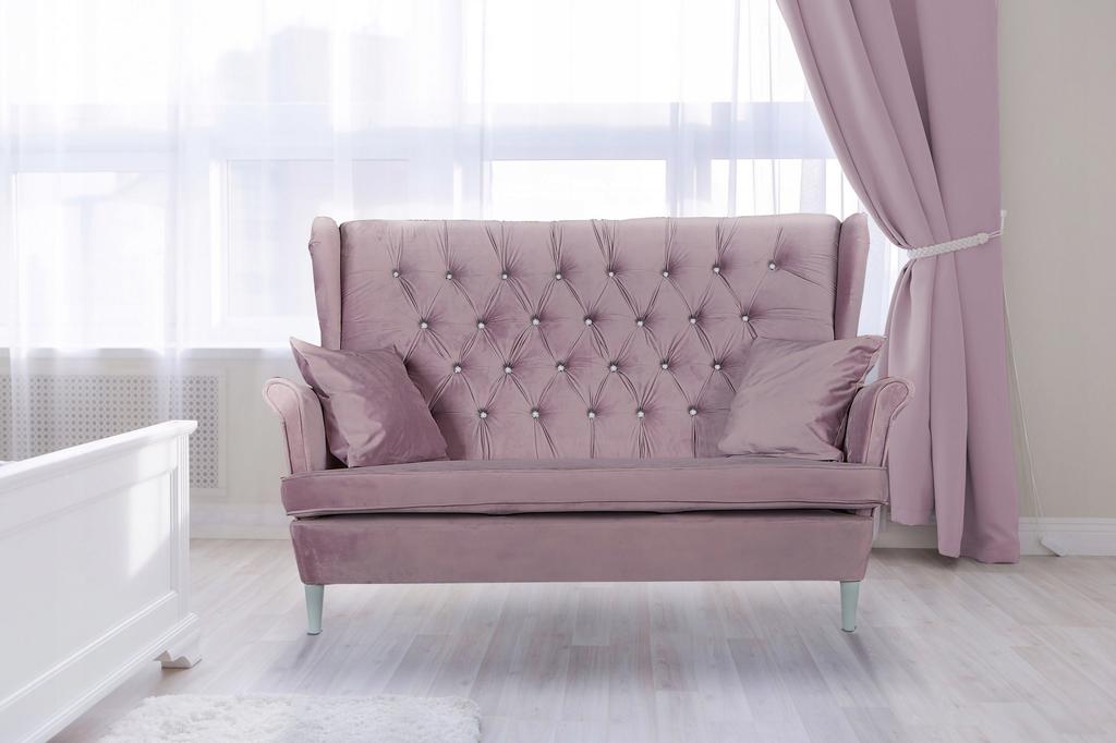 Lounge Set of Furniture Wingback Gaja Sofa Armchairs Pouffes Family Meble Set