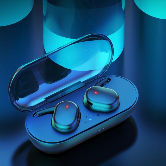 Y30 Pravá bezdrátová stereo sluchátka kompatibilní s Bluetooth 5.0 Přenosné dotykové ovládání Vodotěsné bezdrátové sluchátko do uší pro sport