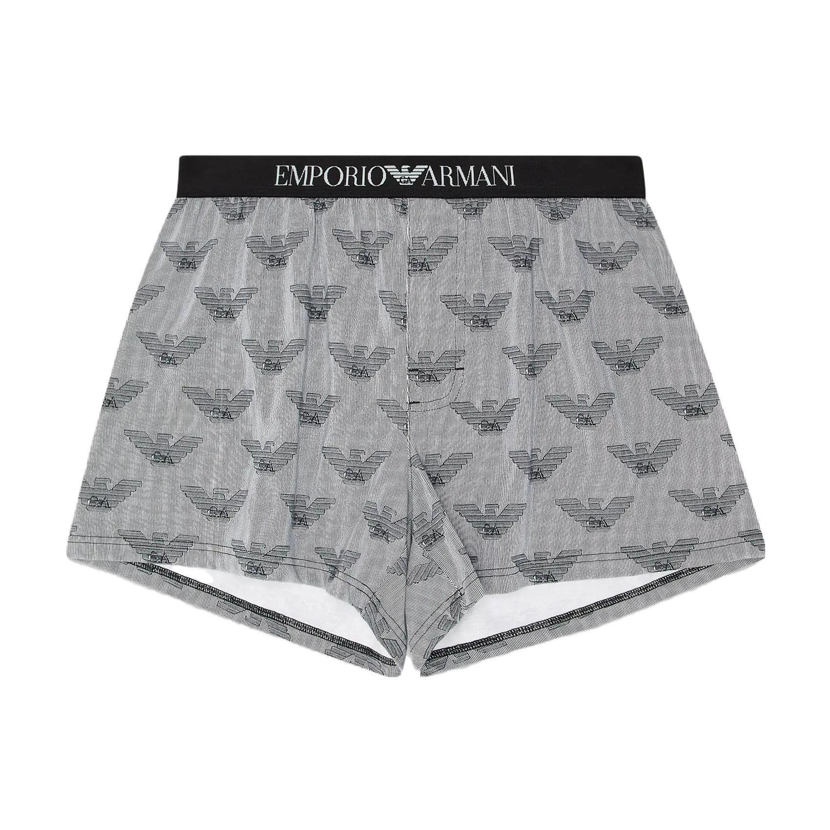 

Emporio Armani Logo Print Casual Boxer Shorts Men underwear Gray 112072-3F504-12411 S