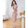 Melanie Elegant Jacquard Two-Piece Skirt Set