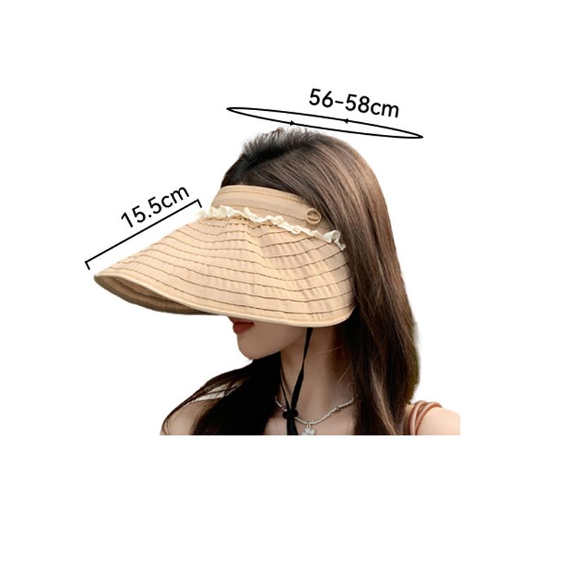 Spring Summer Sunscreen Cap Large Brim Sunshade Anti-Ultraviolet Outdoor Sunshade Cap