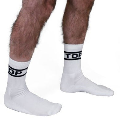 Chaussettes blanches TOP x2 Paires - Mr B - Mister B - CHAUSSETTES