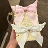 Y2K Angel Wing Hair Clip Creative Cute Duckbill Clip Fashion Satin Bow Hairpin  Daily