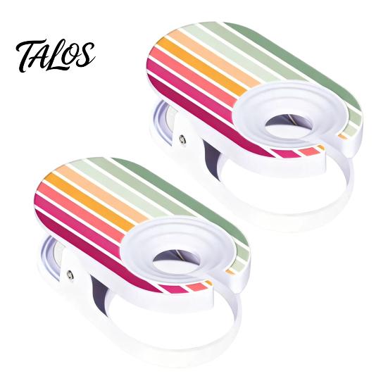 2Pcs Sofa Cup Holder, Clip-on Drink Tray for Armrest, Multifunctional Floating Cup Stand for Couch Bed, Non Slip Beverage Holder Fits Most Cups