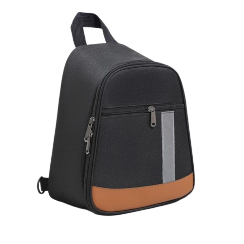 

Simple Cooler Storage Bag Portable Single Shoulder Riding Bag Insulated Lunch Bag Camping чёрный