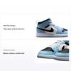 Air 1 Mid PS Ice Blue Kids Sneakers Black Sail White 640737-401