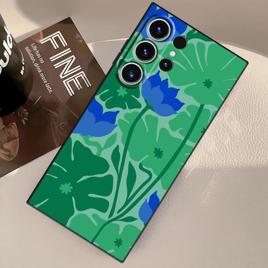 Cartoon Pattern Art Case for Samsung Galaxy S26 Ultra S24 Note 20 8 9 10 S23 S25 Plus S10 S9 S20 Ultra S21 FE Funda Phone Cover