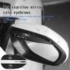 2 Stück Auto Rückspiegel Regenbraue Sonnenschutz Blende Regenschutz für Opel Corsa D Astra G H J K F Mokka C Zafira B