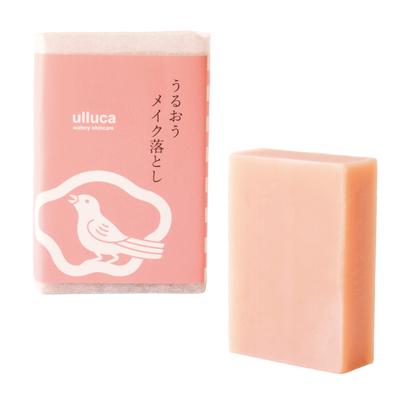 Ulluca Moisturizing Makeup Remover Floral 1 Piece 100g No Double Facial Washing Eyelash Extensions Sensitive Dry [Cleansing Soap, Required, OK,