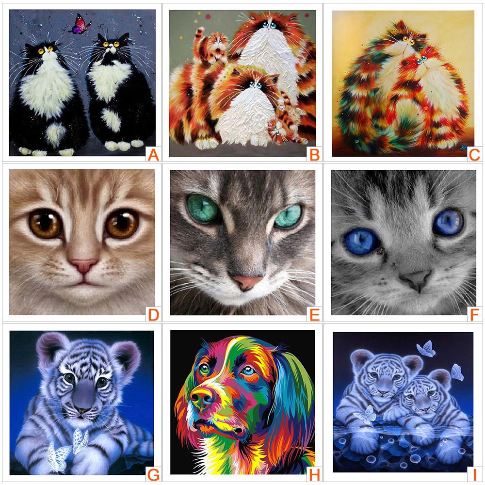 

Круглые бриллиантовые стразы 5D DIY алмазная живопись для домашнего декора стены A