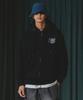 Alvinclo Cross Overfit Reißverschluss Hoodie Azh886 (2 Farben)