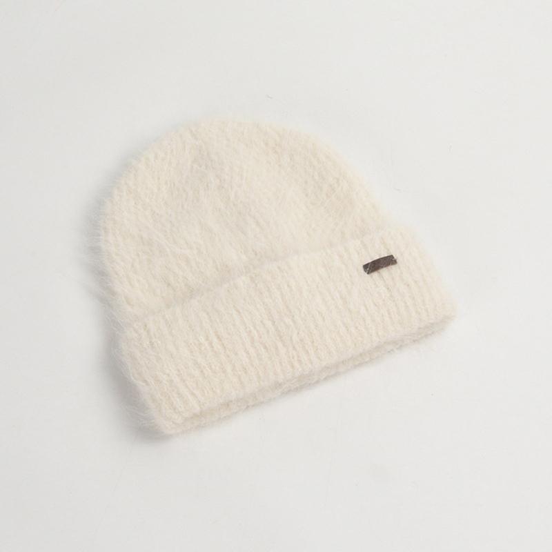 Luxurious Plush Hat Trendy Portable Hat Soft Fashionable Hat Comfortable for Street Fashion