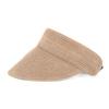 Fashion Adjustable Beach Sun Visor Hat Straw Foldable Cap UV Protective Womens Wide Brim Hat