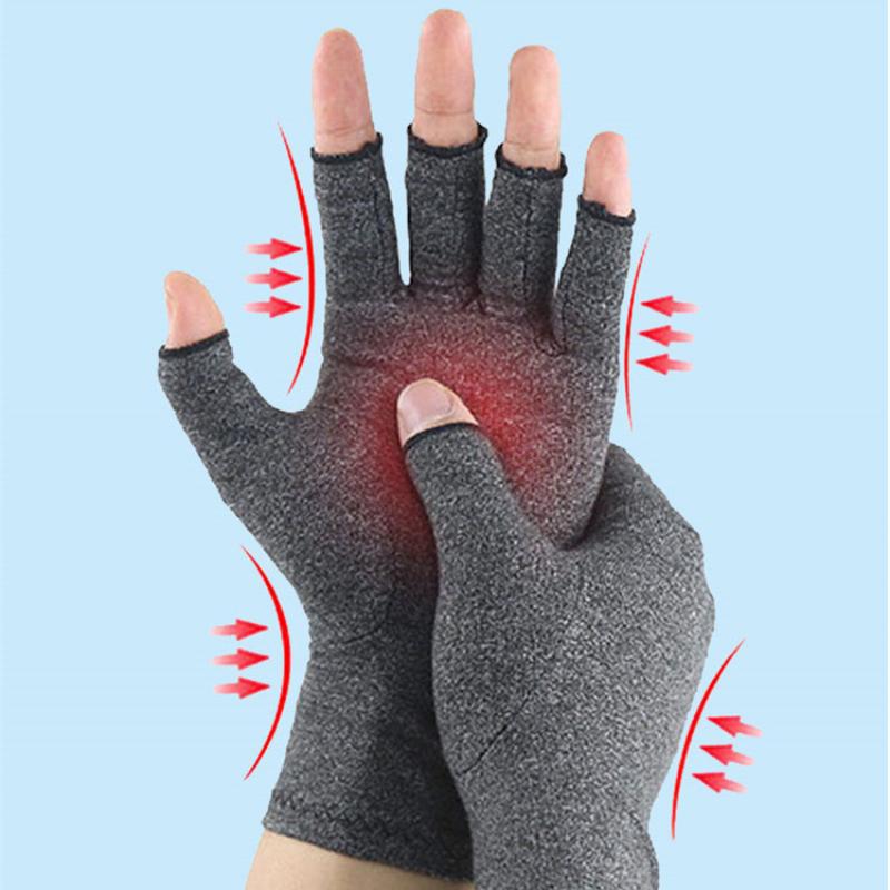 1 Pair Compression Arthritis Gloves Wrist Support Joint Pain Relief Ache Pain Joint Therapy Wristband Support Compression Gloves