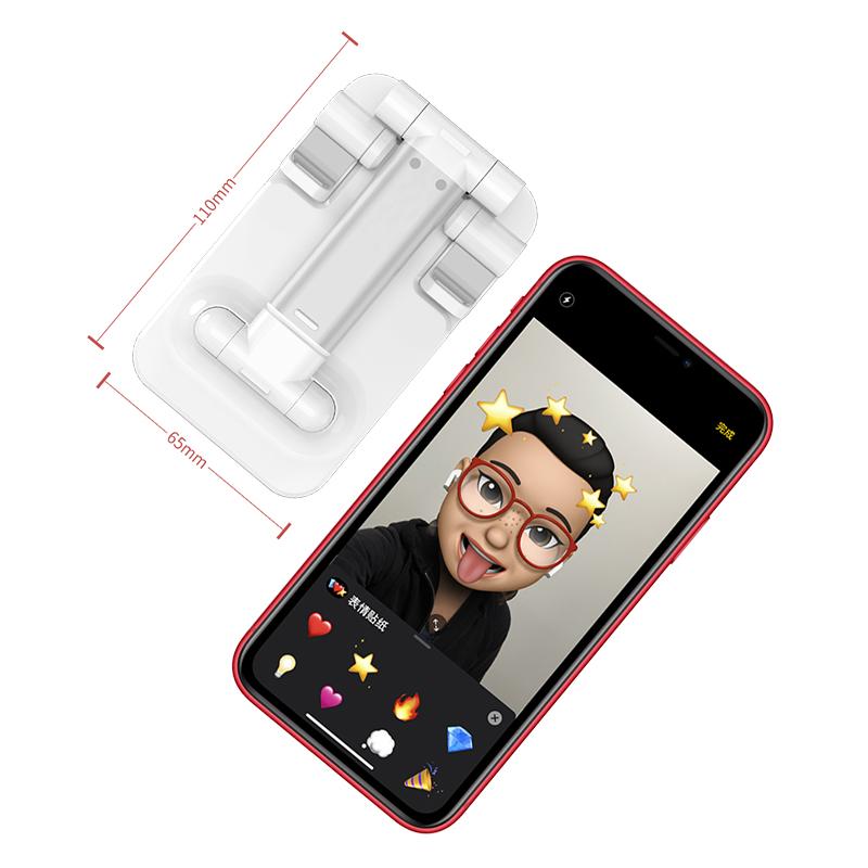 DEVIA ES054 Faltbarer Handyhalter Höhenverstellbarer Handyhalter Desktop-Dock für iPhone 16/16 Plus/16 Pro/16 Pro Max